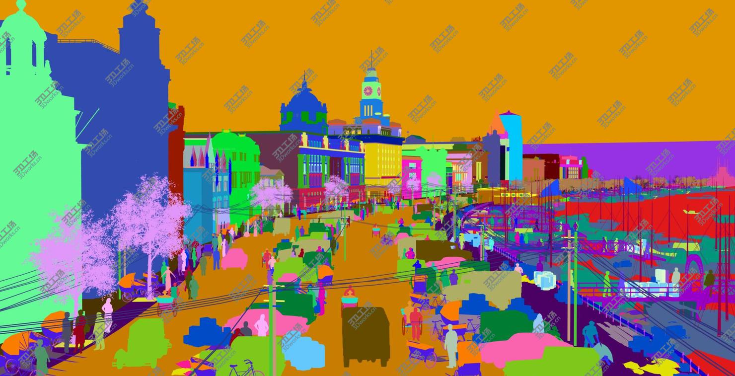 images/goods_img/202104092/China on the beach - wharf market 3D model/3.jpg